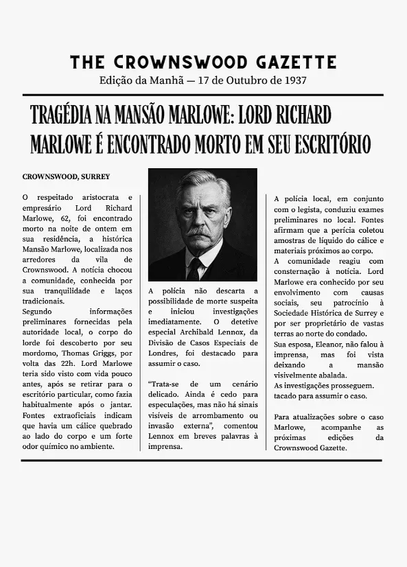 Documentos — The Crownswood Gazette